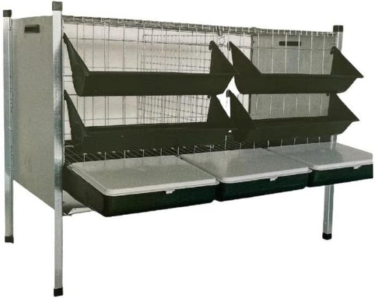 Gabbia Per Galline Ovaiole 2 Posti Rc