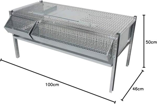 Gabbia per Quaglie ingrasso