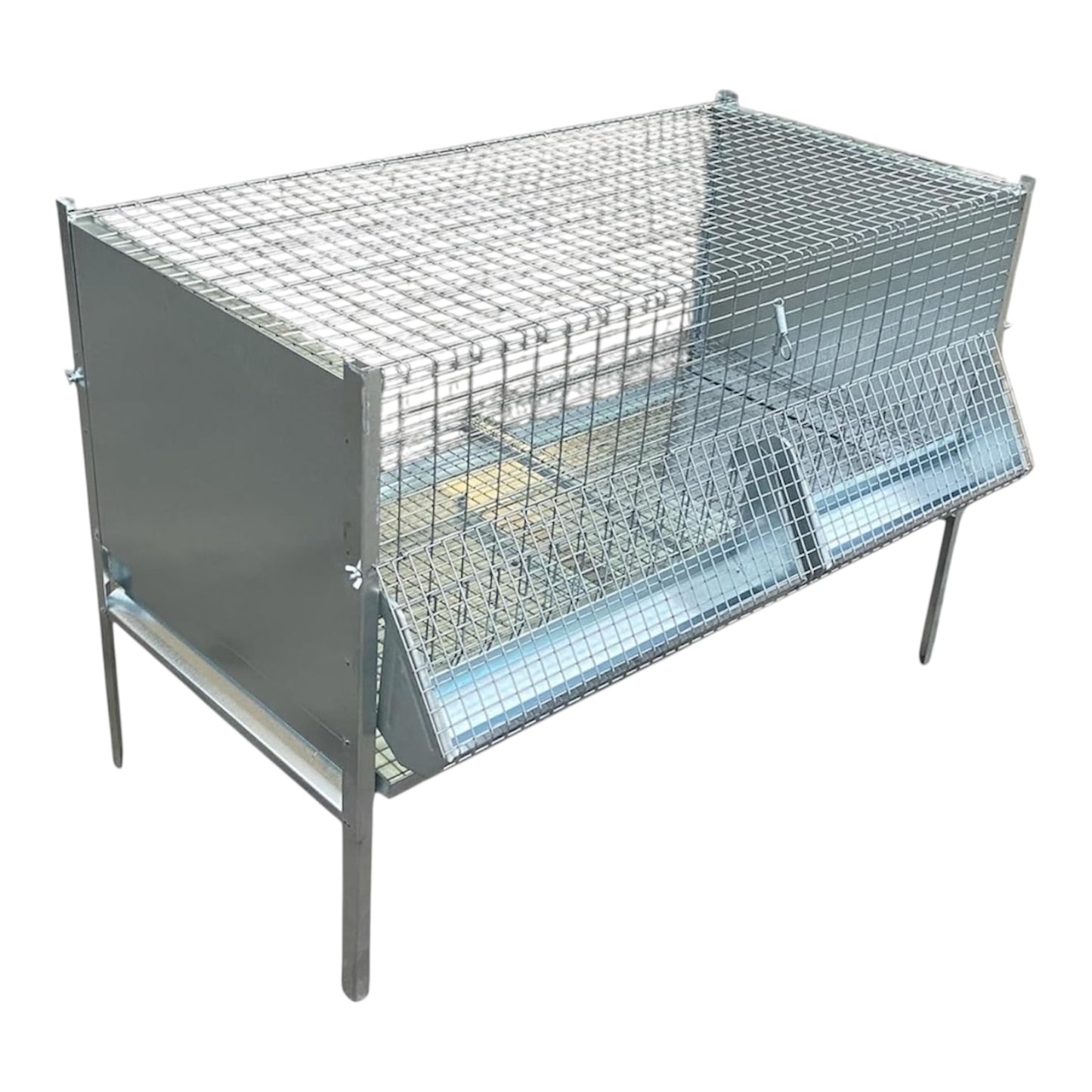 Gabbia per Pulcini in Rete e Lamiera Zincata Anti topo
