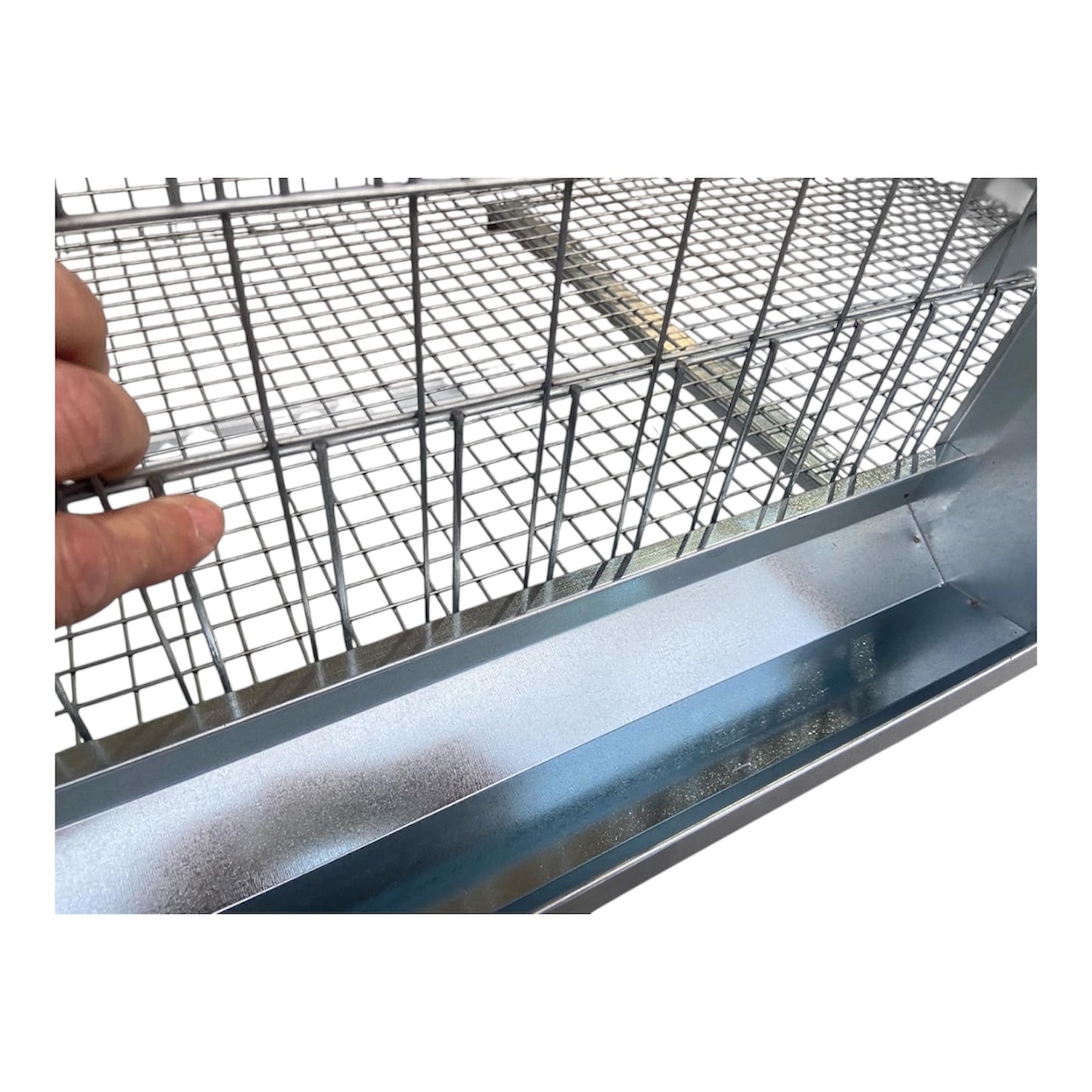 Gabbia per Pulcini in Rete e Lamiera Zincata Anti topo