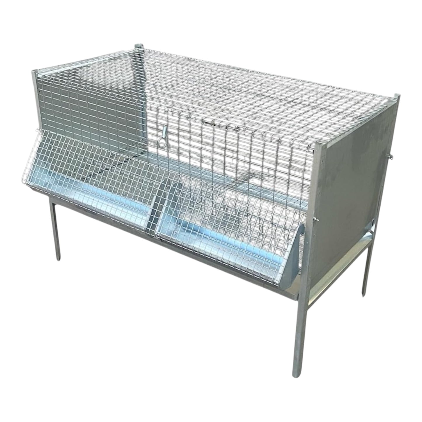 Gabbia per Pulcini in Rete e Lamiera Zincata Anti topo