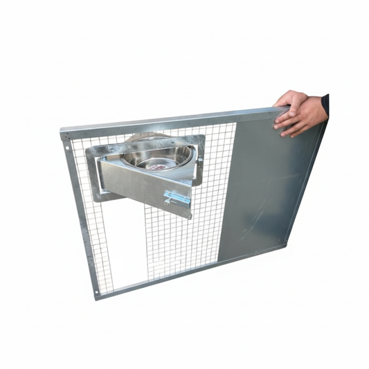 Ciotola Girevole in Acciaio Inox Rotante Universale