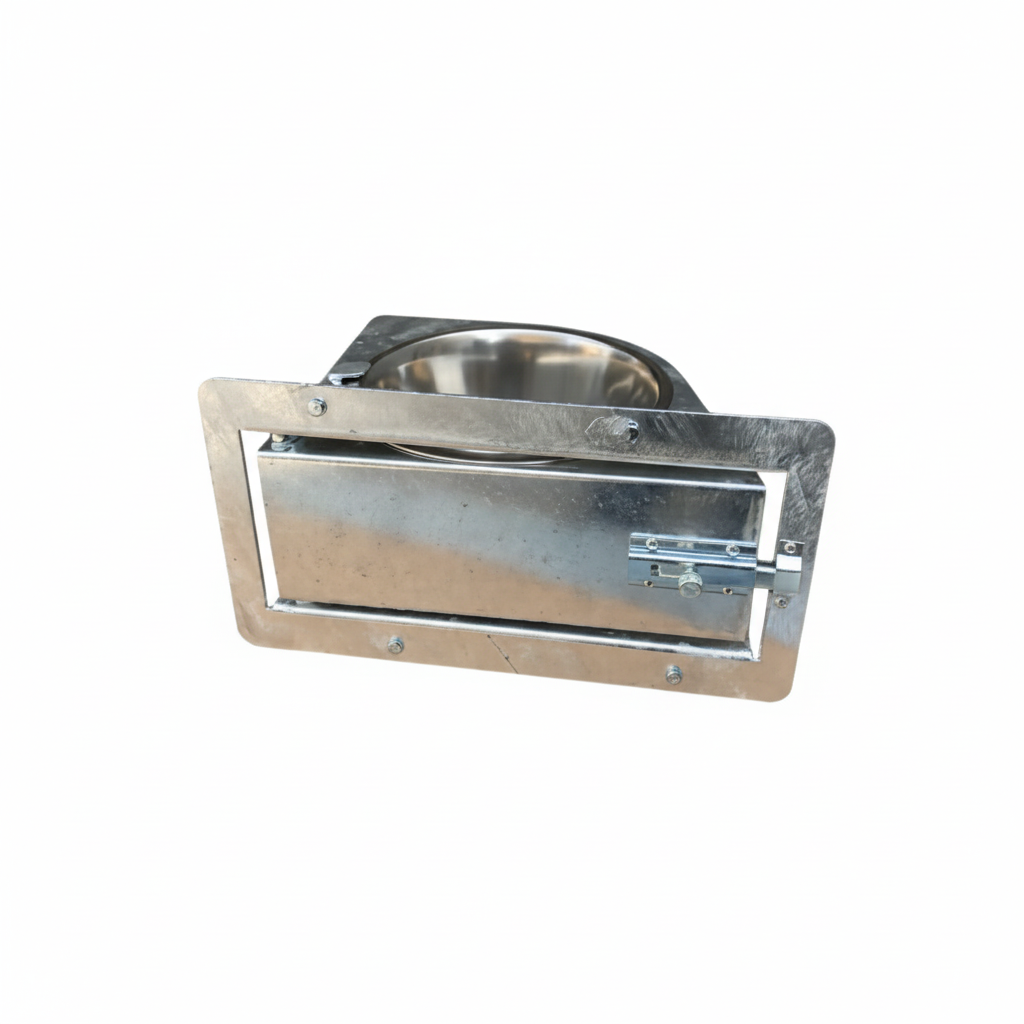 Ciotola Girevole in Acciaio Inox Rotante Universale