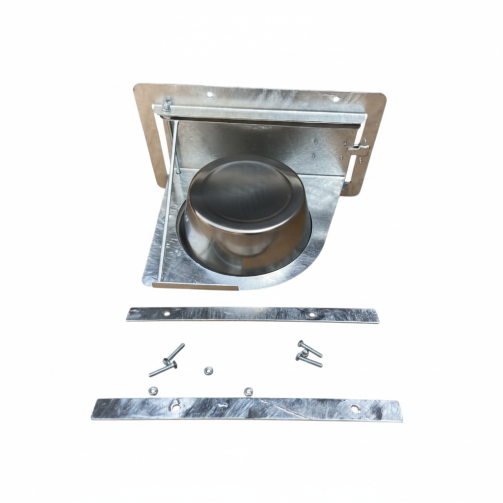 Ciotola Girevole in Acciaio Inox Rotante Universale