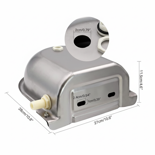 Abbeveratoio Automatico in Acciaio Inox a Livello Costante