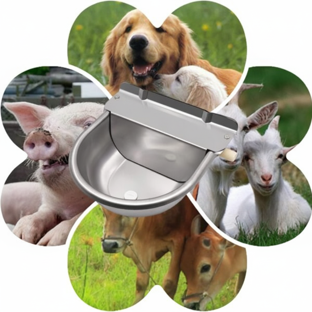 Abbeveratoio Automatico in Acciaio Inox a Livello Costante