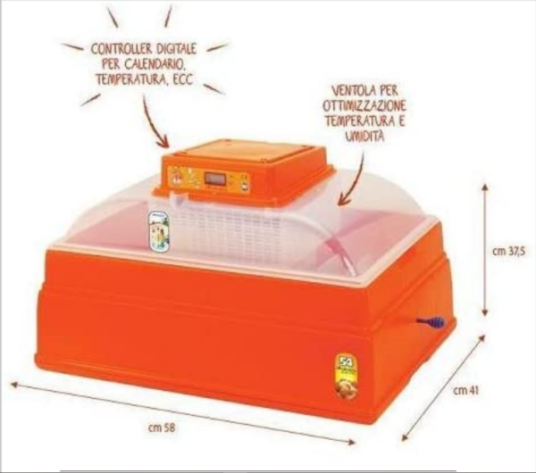 Incubatrice Covatutto 54 Digitale