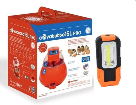 Incubatrice Digitale Covatutto 16L Pro + Omaggio
