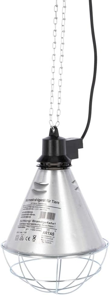 Kit Lampada a Raggi Infrarossi da 150 W + Riflettore Porta Lampada