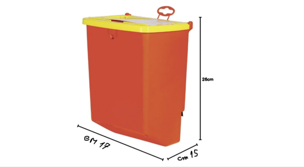 Mangiatoia Plastica Per Conigli 1 Scomparto