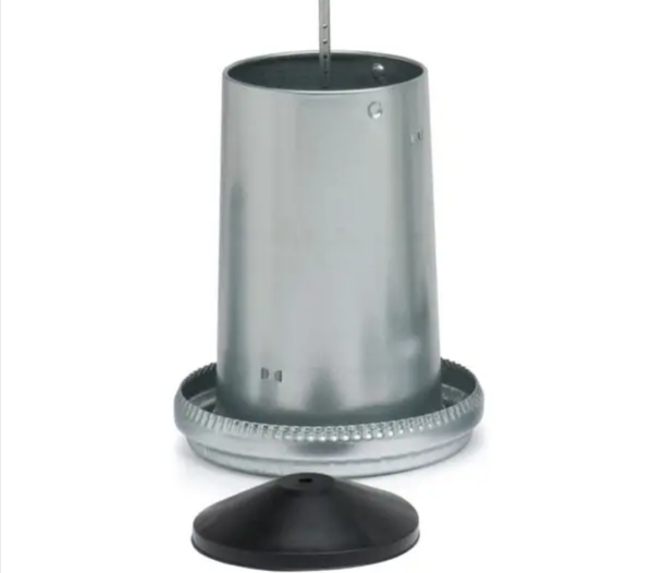 Mangiatoia a Tramoggia in Lamiera Zincata kg 18