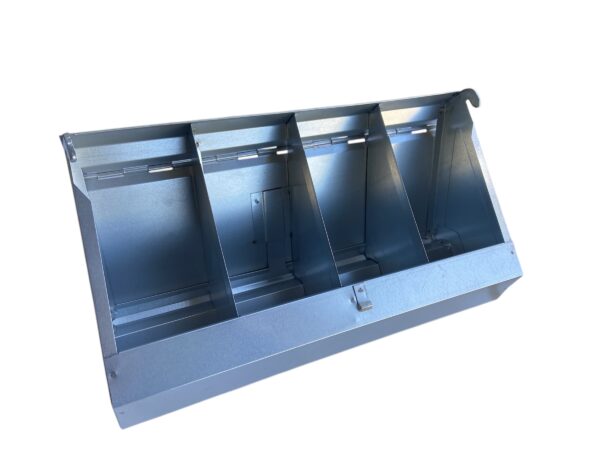 Mangiatoia 4 Scomparti con Coperchio