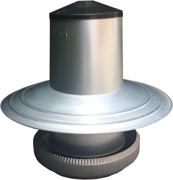 Mangiatoia a Tramoggia kg 40 con Coperchio e Para Pioggia