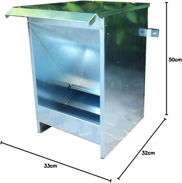 Mangiatoia a Tramoggia kg 12 per Cani