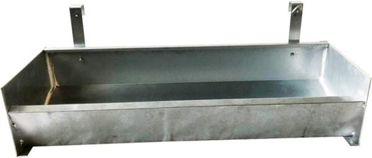 Mangiatoia Abbeveratoio Lineare Multiuso in Acciaio Zincato