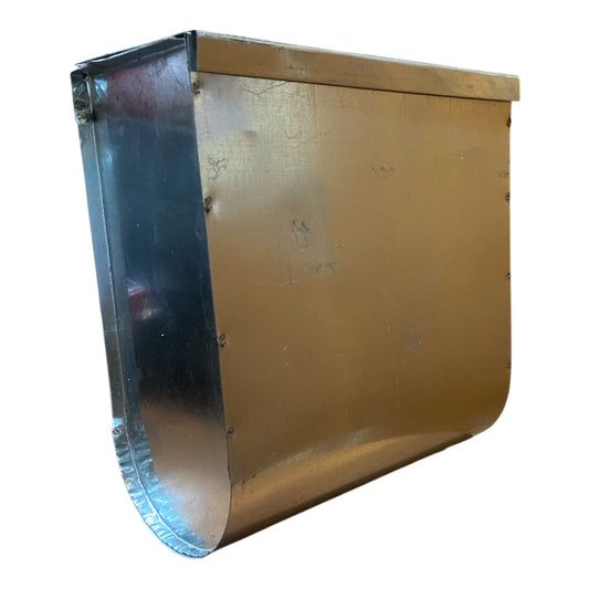 Mangiatoia x Conigli 2 scomparti con coperchio in lamiera zincata  cm 22x11x23 h