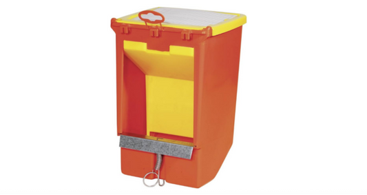 Mangiatoia Plastica Per Conigli 1 Scomparto