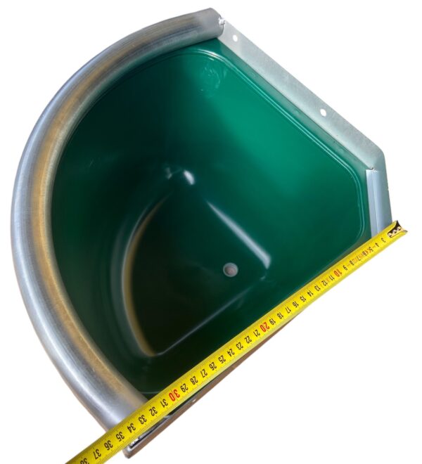 Mangiatoia angolare per cavalli