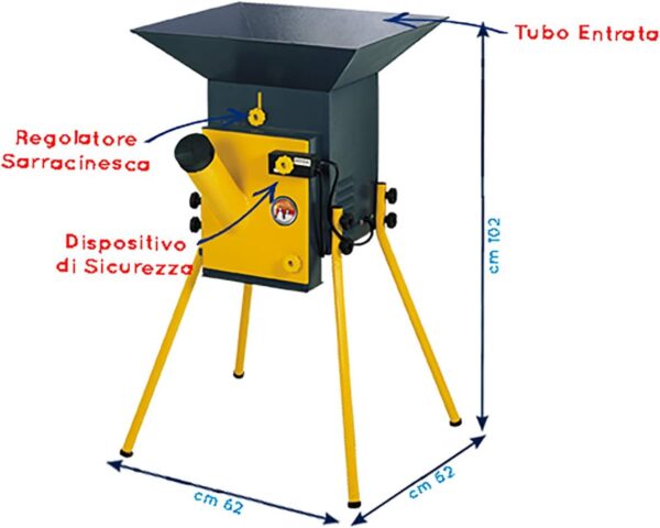 Molino Nuovo Ercolino 1500 W - 2 HP