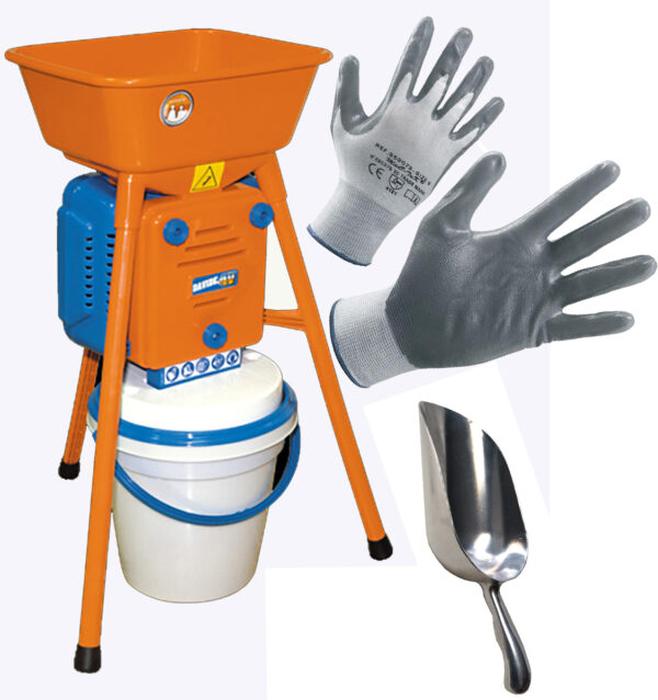 Molino Davide Ideale per Produrre Farine di Cereali. 220 V. 550 Watt.