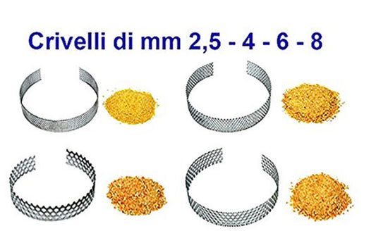 Molino Davide Ideale per Produrre Farine di Cereali. 220 V. 550 Watt.