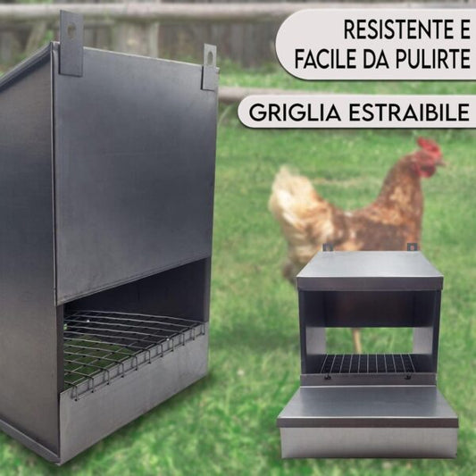 Nido 1 Posto per Galline Ovaiole Raccolta Uova Interna