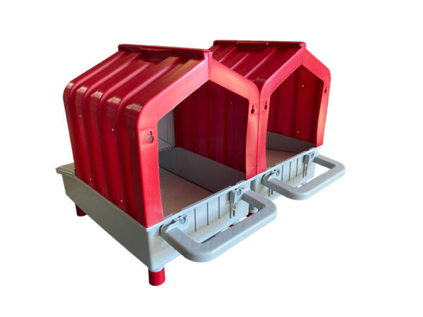 Nido 2 Posti Per Galline Ovaiole In Plastica