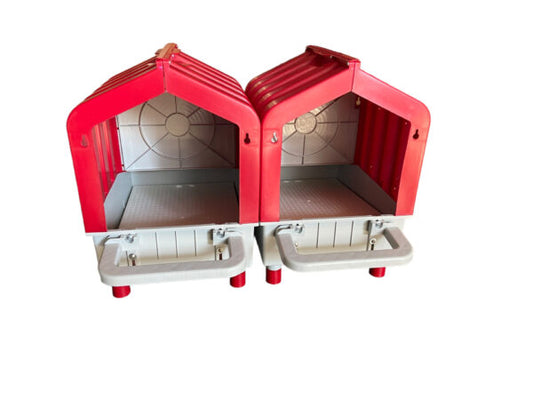 Nido 2 Posti Per Galline Ovaiole In Plastica