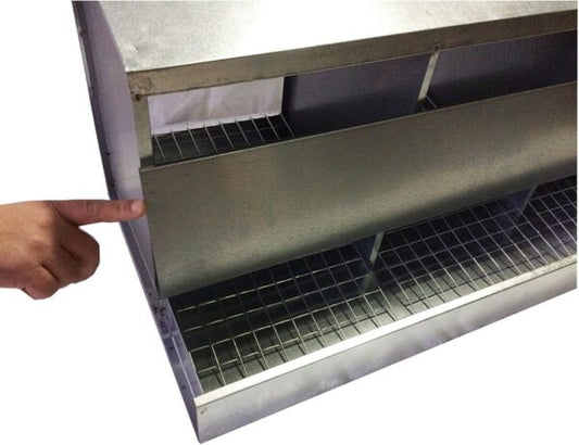 Nido 3 Posti per Galline Ovaiole Raccolta Uova Interna