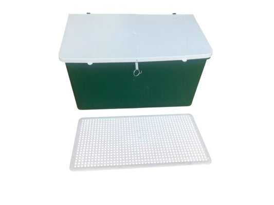 Nido per conigli fattrici in plastica kit da 2 pz