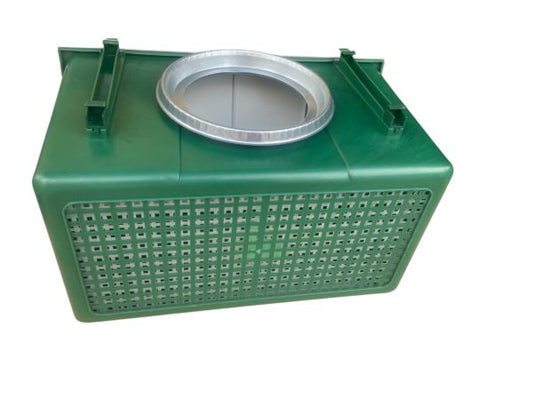 Nido per conigli fattrici in plastica kit da 2 pz