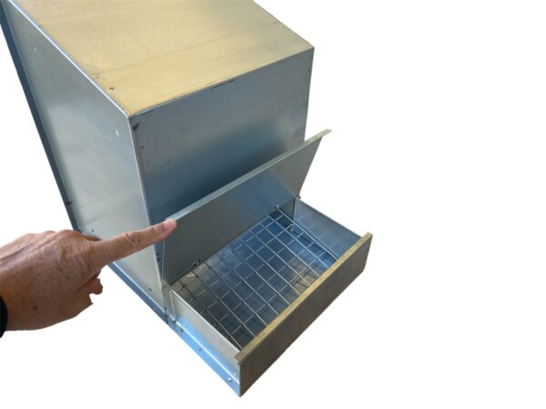 Nido 1 Posto per Galline Ovaiole Raccolta Uova Esterna