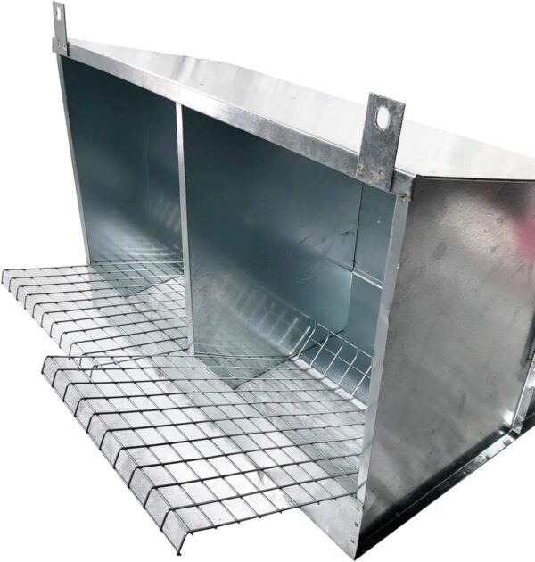 Nido 2 Posti per Galline Ovaiole Raccolta Uova Esterna