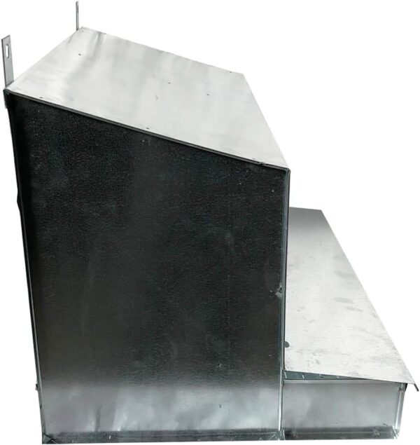 Nido 2 Posti per Galline Ovaiole Raccolta Uova Esterna