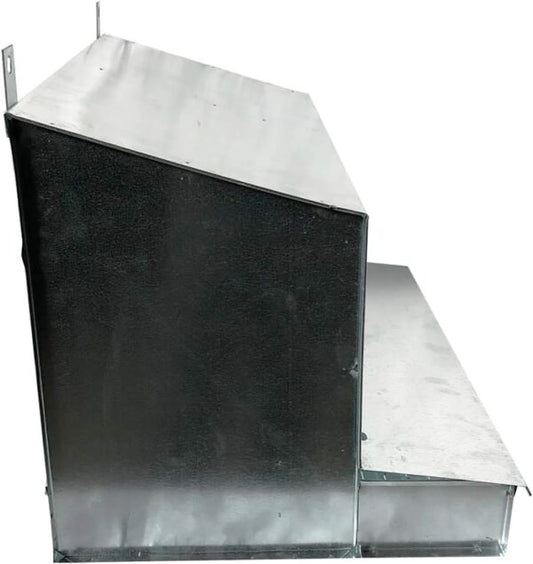 Nido 2 Posti per Galline Ovaiole Raccolta Uova Esterna