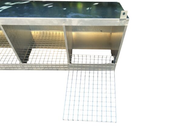 Nido 4 Posti per Galline Ovaiole Raccolta Uova Esterna