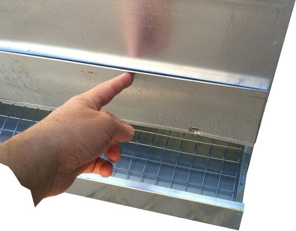 Nido 4 Posti per Galline Ovaiole Raccolta Uova Esterna