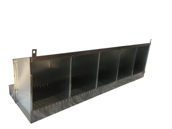 Nido 5 Posti per Galline Ovaiole Raccolta Uova Esterna