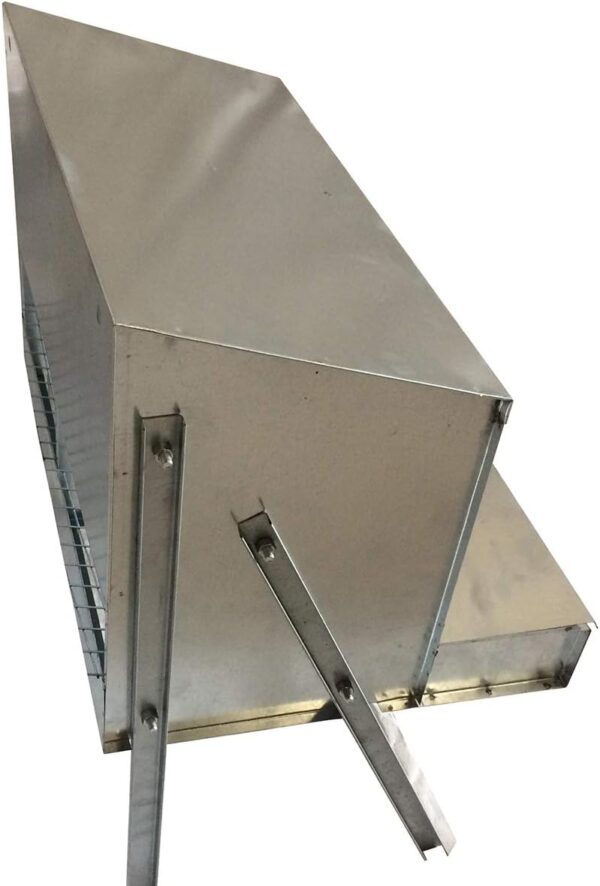 Nido 2 Posti per Galline Ovaiole con Gambe