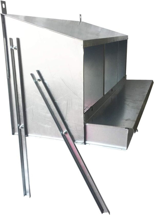 Nido 3 Posti per Galline Ovaiole con Gambe