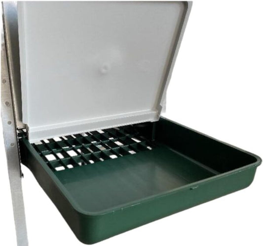 Nido per Galline Ovaiole a 1 Posto con Gambe di Sostegno