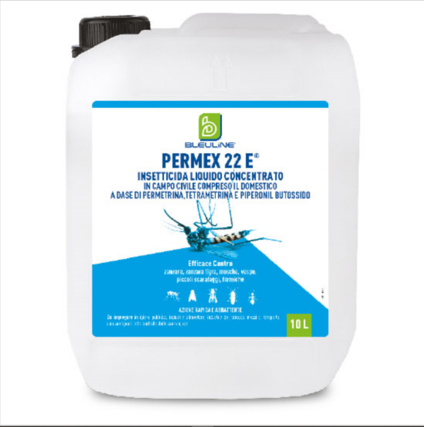 Insetticida Liquido Concentrato Permex 22 E. Tanica 10LT