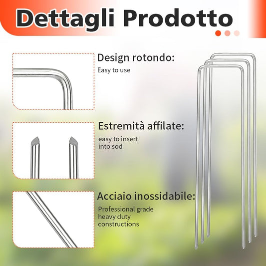 Picchetto U Maxi 40x180 Arrigoni (Pz 250)