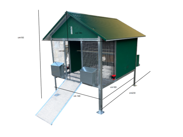 Pollaio Coibentato Maxi