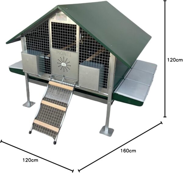 Pollaio Anti-Predatori Procida per Galline Ovaiole