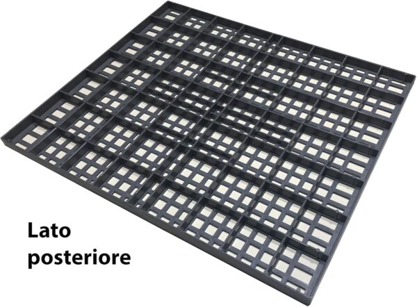 Posatoio in Plastica per Gabbie Conigliere Kit da 2 Pezzi