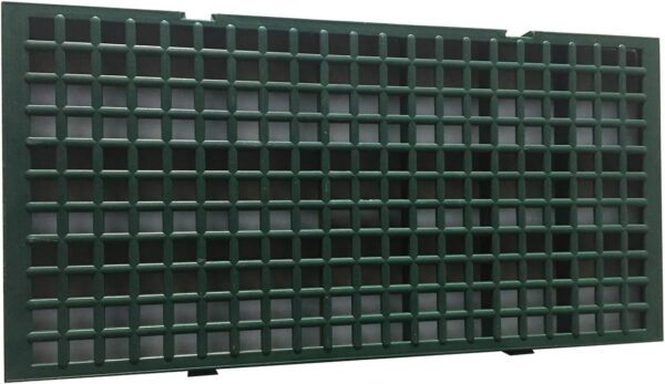 Posatoio di Plastica Verde per Conigli. Kit Composto da 4 Pezzi.