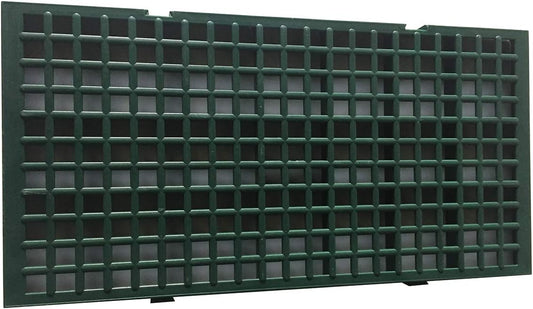 Posatoio di Plastica Verde per Conigli. Kit Composto da 8 Pezzi.