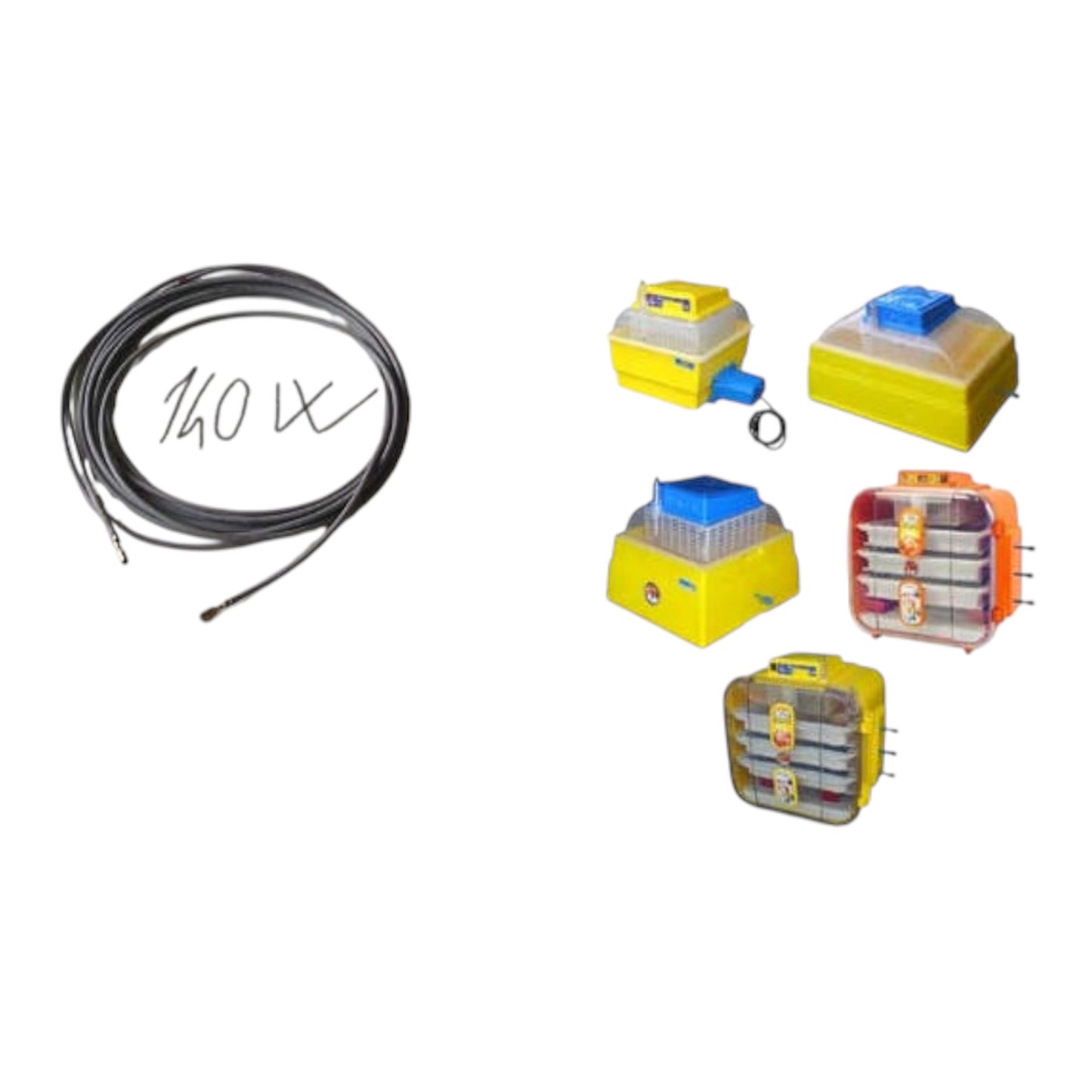 Resistenza Siliconata 140 W ricambio per incubatrice Novital