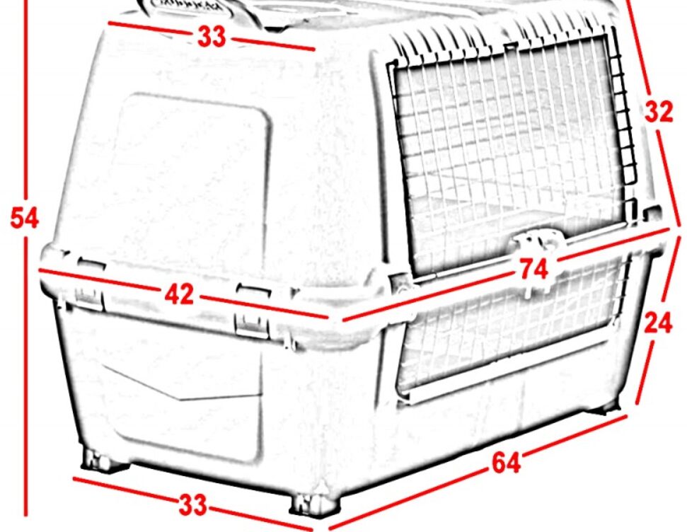 Trasportino Per Cani Skudo Carrozza 80